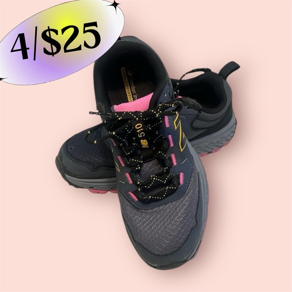 4/$25 New Balance Womens 510 V5 Trail Running Shoe